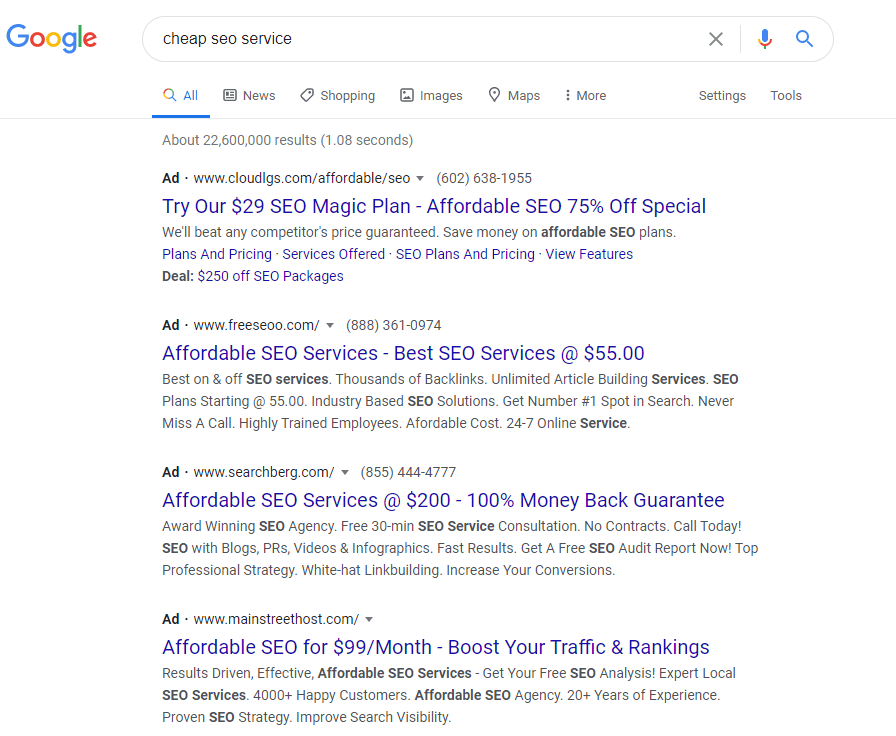 How to Find an Affordable SEO Company Without Compromising Quality 2 cheap seo service 1