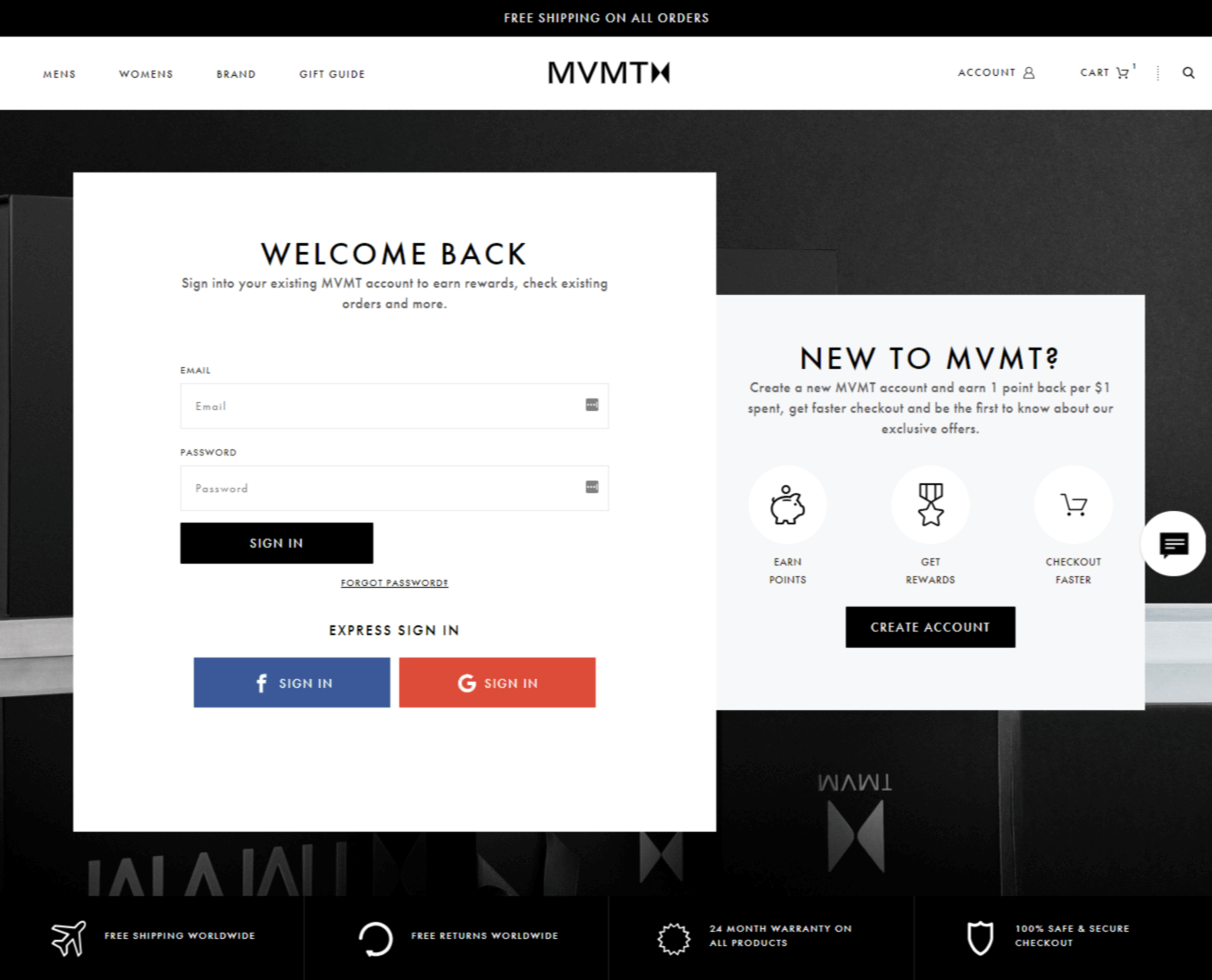 mvmt account