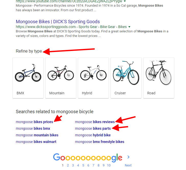 serp questions